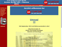 Tablet Screenshot of inconcert-hifi.de